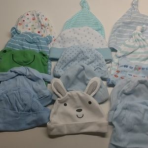 Lot of 15 newborn hats